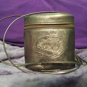 Carlos Falchi Bronze Crossbody Bag